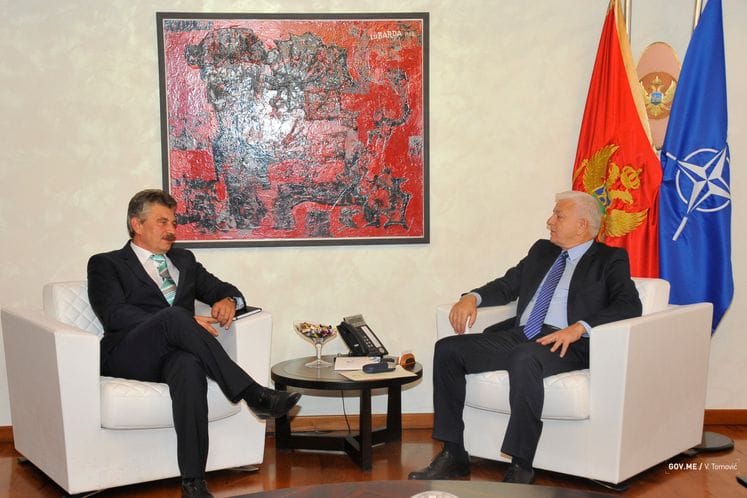 Premijer Marković primio u nastupnu posjetu ambasadora Neđešija: Zahvalnost Mađarskoj na podršci ostvarivanju prioriteta integracije CG u EU