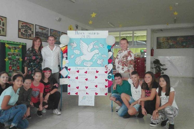 Svečano otvaranje murala u OŠ "Božidar Vuković Podgoričanin"