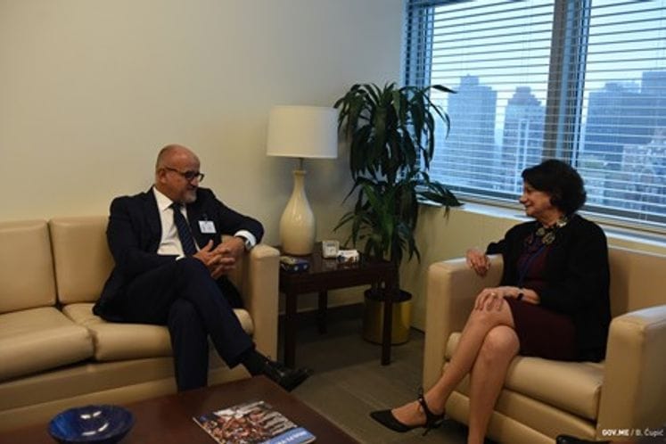 FM Darmanović holds series of bilateral meetings in New York