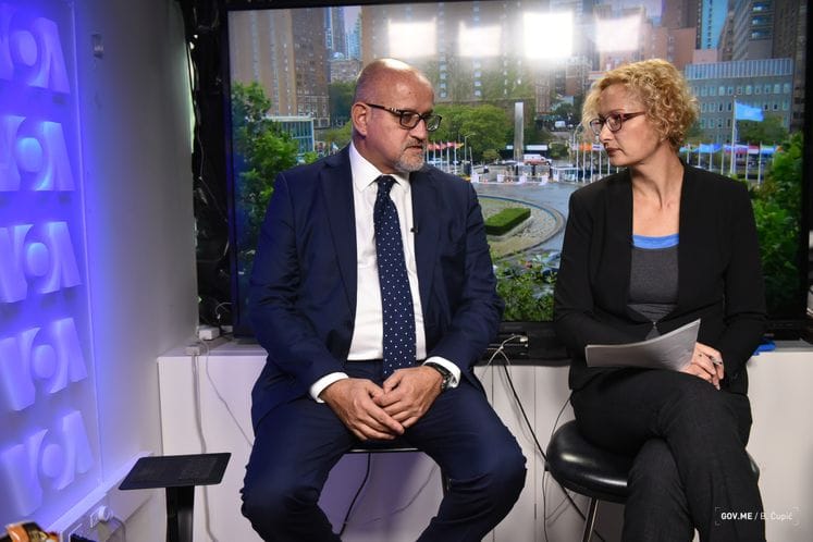 Ministar Darmanović za VOA: CG i SAD gaje odnose stabilnog partnerstva