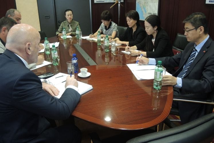 Ministar Nurković razgovarao sa novim kineskim ambasadorom u Crnoj Gori Liu Jin-om