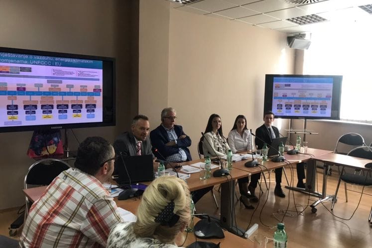 Saopštenje: Održana radionica o razvijanju koncepta za sistem Monitoringa, izvještavanja i verifikacije u oblasti klimatskih promjena (MIV) u Crnoj Gori