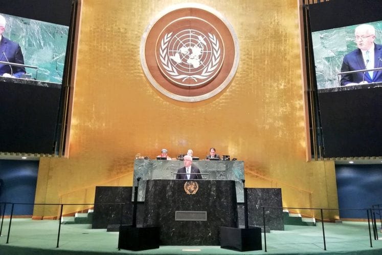 Premijer Duško Marković u GS UN: Vizija današnje Crne Gore je usmjerena ka stabilnosti i prosperitetu njenih građana