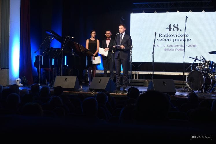 Otvorene 48. Ratkovićeve večeri poezije