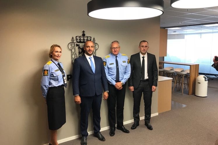 Generalni direktor Korać i pomoćnik direktora Damjanović u studijskoj posjeti Norveškoj