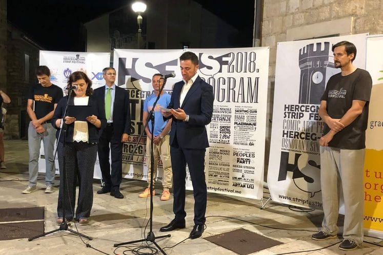 Otvoren 12 Hercegnovski strip festival