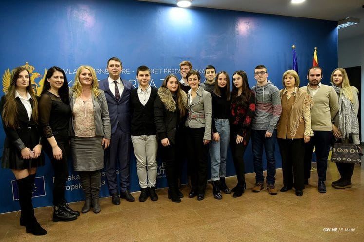 Finalisti kviza Eumetrija posjetili KEI: Mlade generacije garantuju evropsku budućnost Crne Gore
