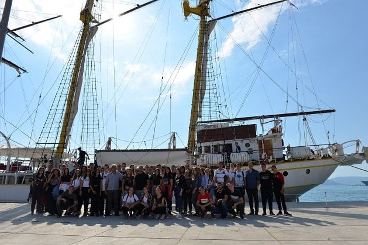 Dan otvorenih vrata na školskom brodu "Jadran"