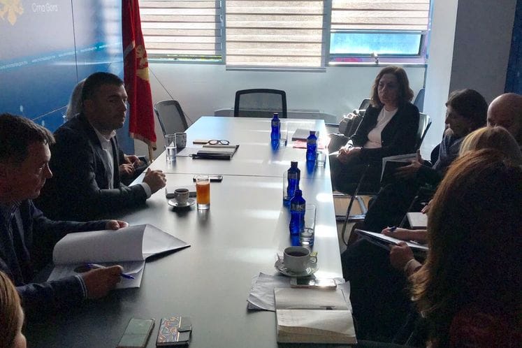 Održan sastanak predstavnika Ministarstva rada i socijalnog staranja i Zavoda za socijalnu i dječju zaštitu sa predstavnicima kancelarije UNICEFa za Crnu Goru