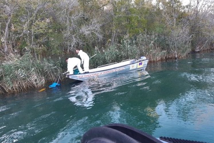 Sanitation of cross – border environmental problem on Bojana begins