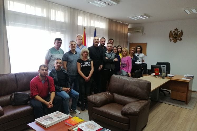 PREDSJEDNIK UDRUŽENJA CRNOGORACA OPŠTINE KULA POSJETIO UPRAVU ZA DIJASPORU