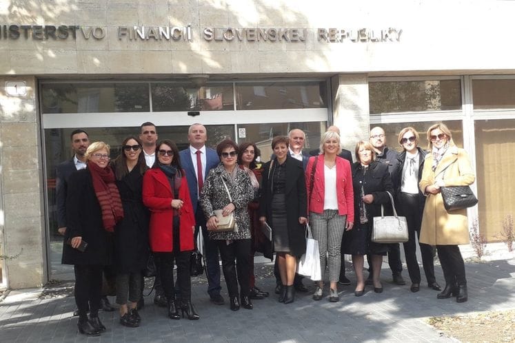 Predstavnici Ministarstva finansija u studijskoj posjeti Republici Slovačkoj
