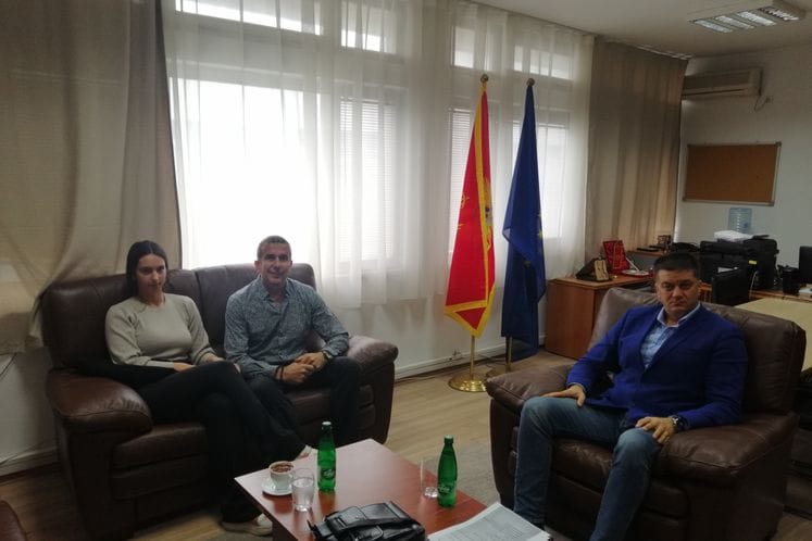 PREDSJEDNIK CRNOGORSKOG KULTURNOG DRUŠTVA IZ TORONTA POSJETIO UPRAVU ZA DIJASPORU