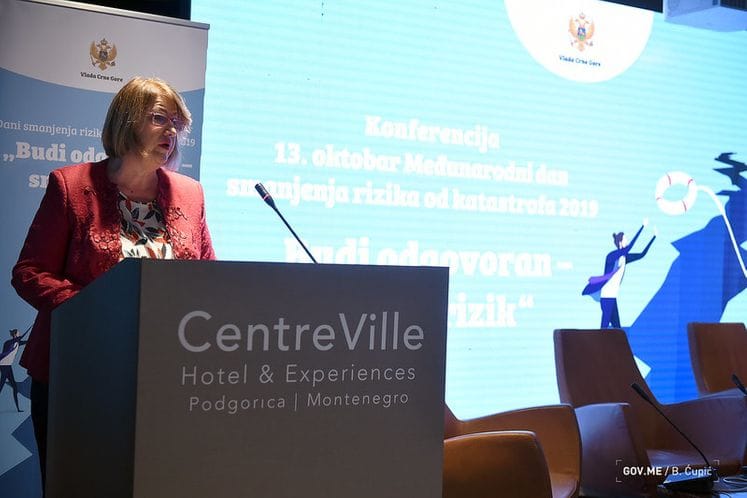 Ministri Vučinović i Nuhodžić svečano otvorili konferenciju - 13.oktobar Međunarodni dan smanjenja rizika od katastrofa 2019, „Budi odgovoran – smanji rizik“
