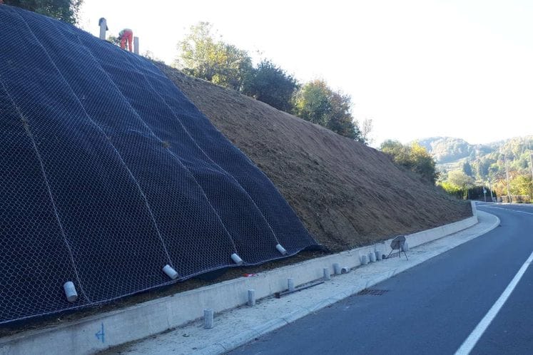 Sanirana kosina uz Mojkovačku ulicu u Bijelom Polju