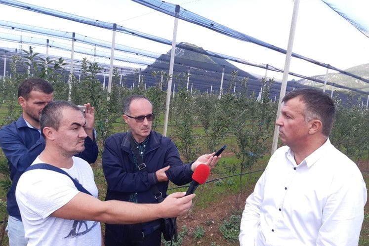Edukacija crnogorskih voćara u savremenom zasadu „Naše voće“ u Župi
