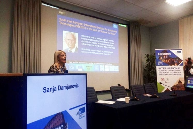 SEEIIST presented at Clinical Engineering and Health Technology Management Congress in Rome