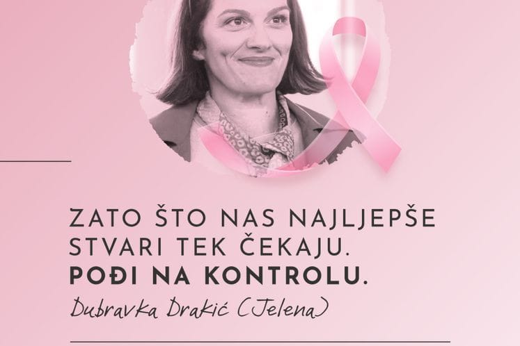 Glumci serije „Grudi“ podržali kampanju Ministarstva zdravlja o prevenciji karcinoma dojke