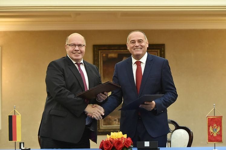 Potpredsjednik Simović i njemački ministar Altmajer: Potpisivanjem Sporazuma i ovom posjetom pokazujemo podršku reformama u CG