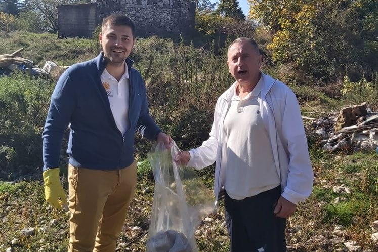 Ministarstvo poljoprivrede nastavlja sa akcijama čišćenja vodotoka U Nikšiću uklonjen otpad iz rijeke Bistrice