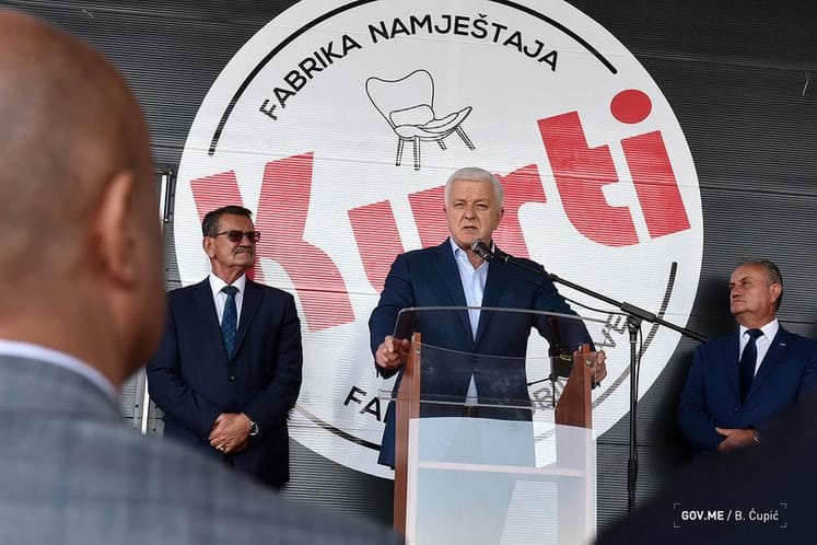 PM Marković opens new Kurti furniture factory division in Ulcinj: Those who create new value will enjoy my personal and Government's support