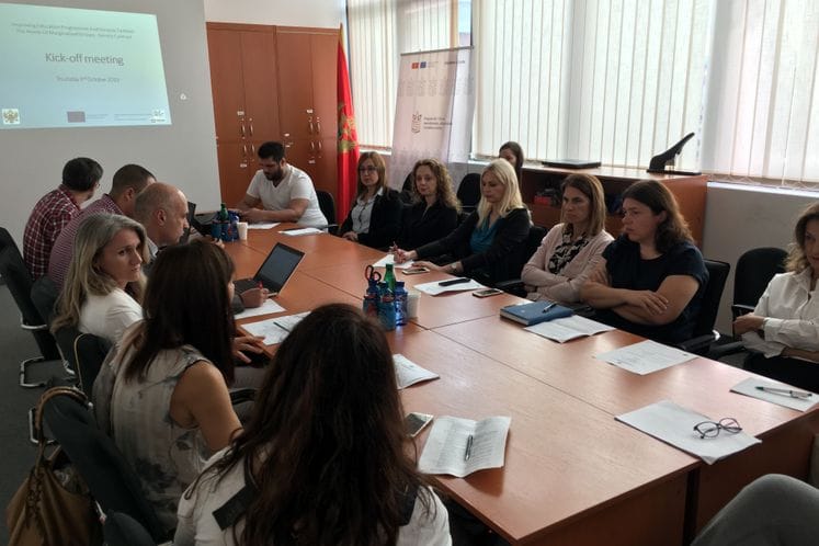 Održan kick-off sastanak za projekat “Unapređenje obrazovnih programa i usluga za marginalizovane grupe”