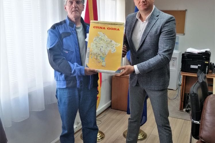 SEKRETAR CRNOGORSKOG KULTURNOG DRUŠTVA “VLADIKA DANILO” IZ TORONTA POSJETIO UPRAVU ZA DIJASPORU