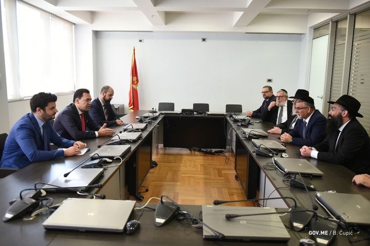 DPM Pažin: Friendship with Israel based upon Montenegrin tradition of anti-fascism, respect for diversity