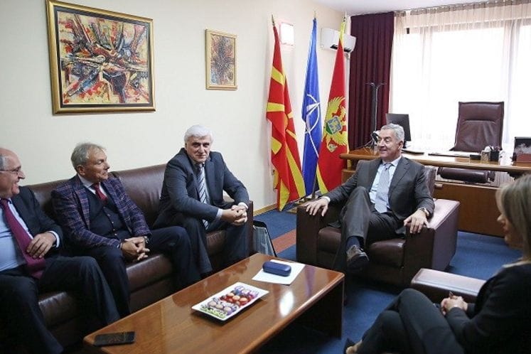 PREDSJEDNIK ÐUKANOVIĆ POSJETIO CRNOGORSKA ISELJENIČKA UDRUŽENJA U R. SJEVERNOJ MAKEDONIJI