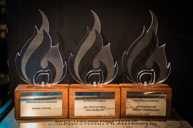 OTVOREN KONKURS ZA NAGRADU ZA FILANTROPIJU ISKRA