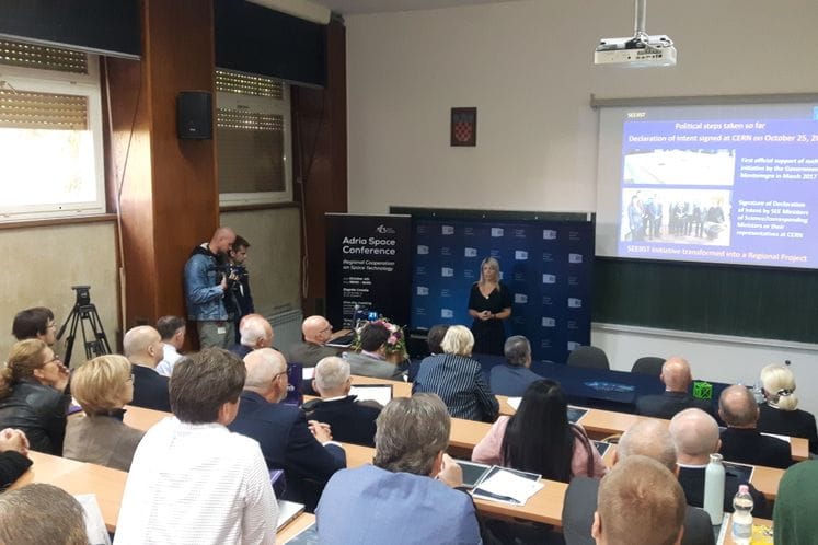 Minister Damjanović takes part in ADRIA SPACE Conference in Zagreb