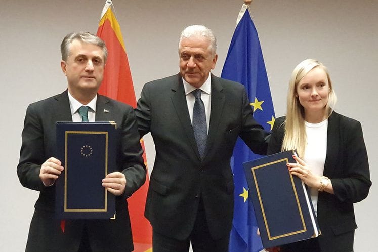 Montenegro and Frontex sign joint border patrol agreement, Nuhodžić: Only well-protected border guarantees citizens' safety and security
