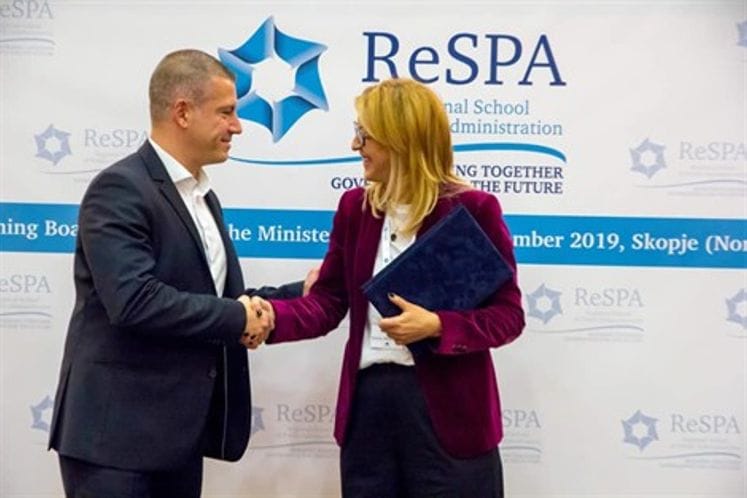 Skopje: Montenegro takes over 2020 ReSPA Chairmanship