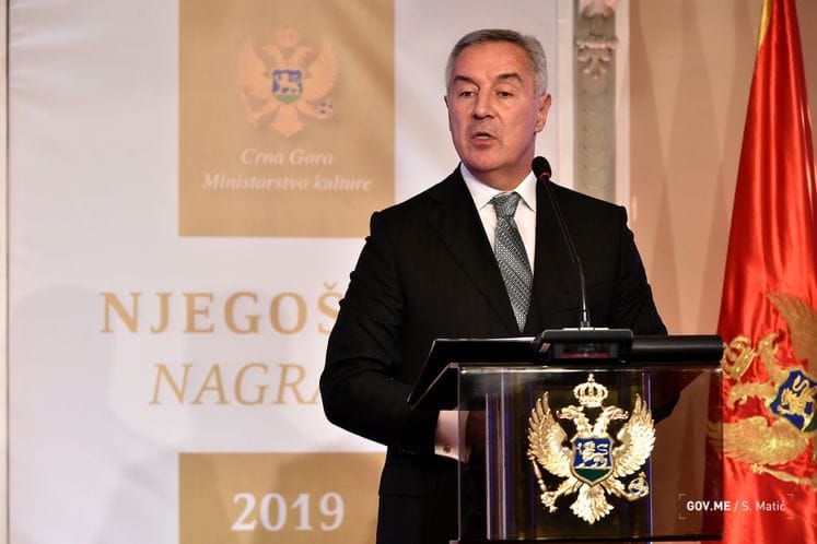 Đukanović: Crnogorci s ponosom baštine veliko i umno djelo Njegoševo