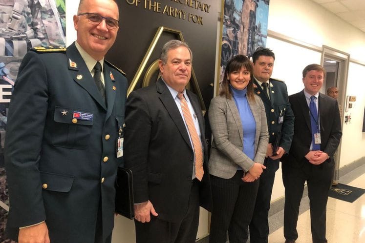 Ljuljanaj Jovićević na NATO industrijskom forumu 2019 u Vašingtonu