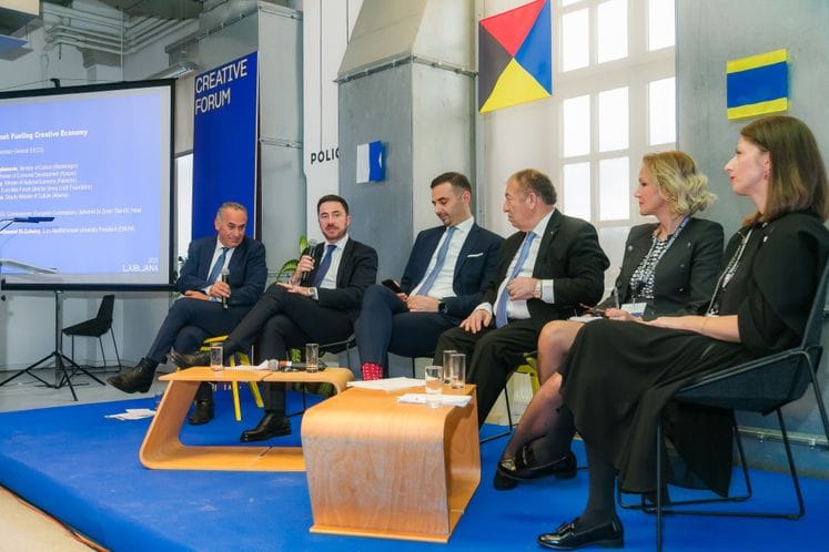Ministar Bogdanović učestvovao na Kreativnom forumu u Ljubljani