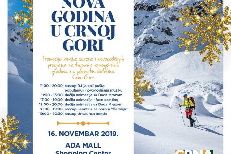 Saopštenje: U Beogradu održana promocija novogodišnjeg programa i crnogorskih ski centara