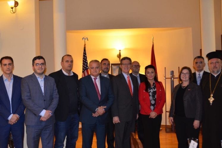 Ministar Zenka na radnoj večeri sa američkim ambasadorom za međunarodne vjerske slobode Semom Braunbekom i predstavnicima vjerskih zajednica