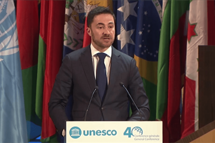 Minister Bogdanović takes part in UNESCO General Conference