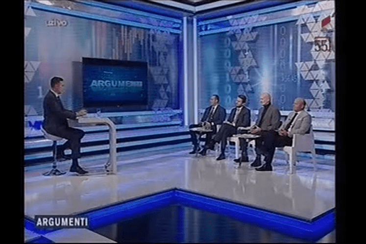 Gostovanje GD Direktorata za državni budžet, Bojana Paunovića u emisiji "Argumenti" na Televiziji Crne Gore