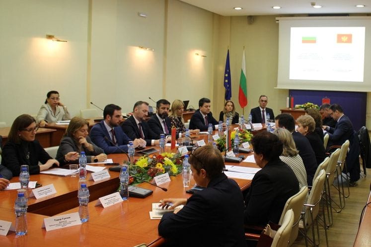Održano četvrto zasijedanje Mješovite komisije za ekonomsku saradnju između Vlade Crne Gore i Vlade Republike Bugarske