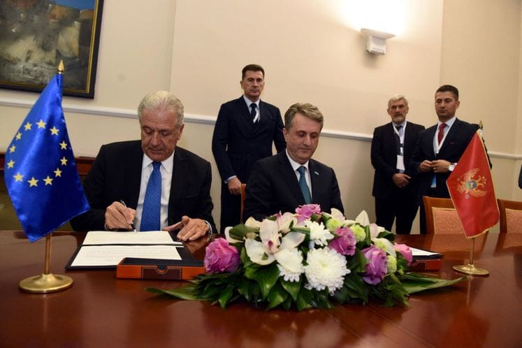 Crna Gora i Evropska komisija zaključile Sporazum o sprovođenju Zajedničkog akcionog plana za borbu protiv terorizma