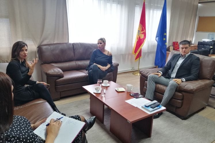 PREDSJEDNICA UDRUŽENJA „ITALIJA-CRNA GORA KRALJICA JELENA“ U POSJETI UPRAVI ZA DIJASPORU