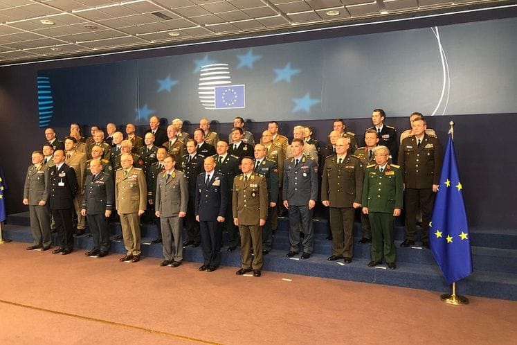 General Dakić u Briselu na sastanku Vojnog komiteta EU