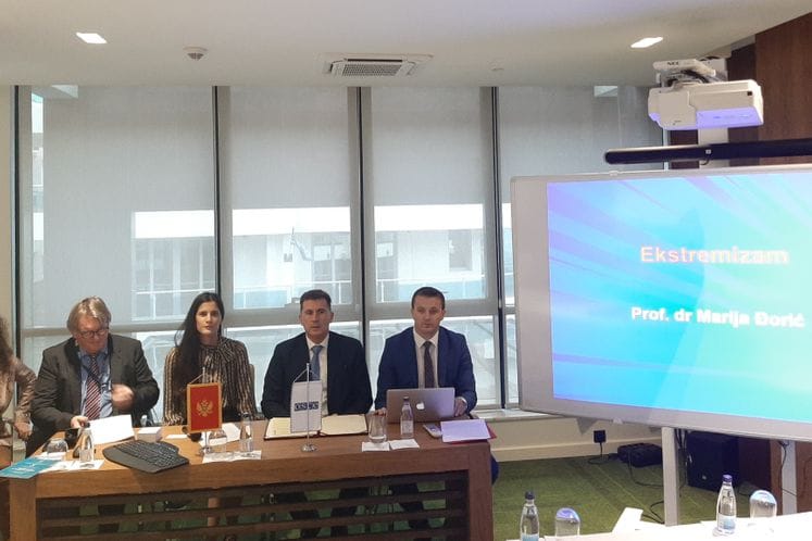 Pejanović: Prosvjetni radnici su na prvoj liniji prevencije, prepoznavanja i sprječavanja nasilnog ekstremizma i radikalizma