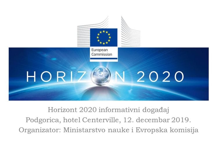 Najava: Horizont 2020 Informativni događaj - Horizon 2020 Outreach event, 12.12.2019.
