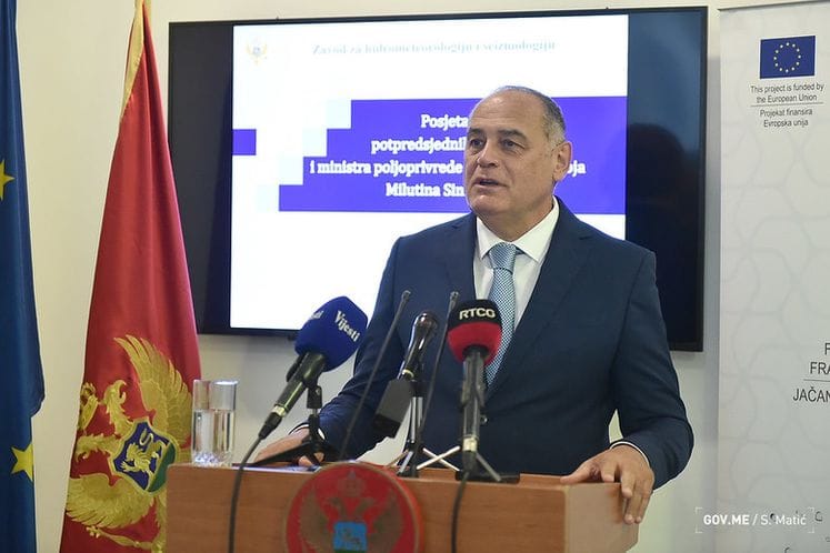 Zavod za hidrometeorologiju i seizmologiju dobio opremu vrijednu preko million eura - Potpredsjednik Simović: Važna i kredibilna institucija