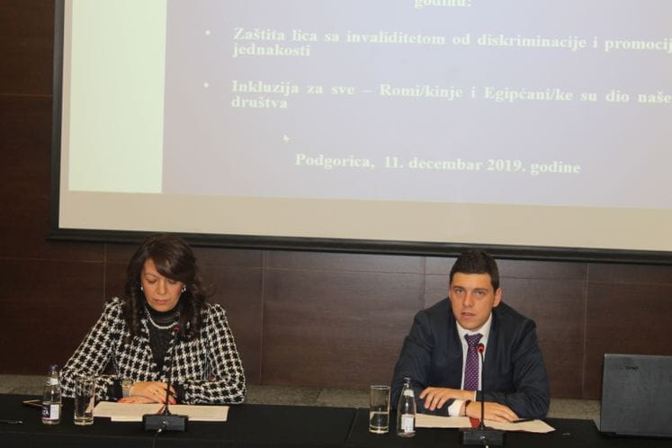 Za 25 projekata/programa nevladinim organizacijama u oblasti zaštite lica sa invaliditetom od diskriminacije i promociju jednakosti za 2019. godinu. raspodjeljeno 491.160,70 eura