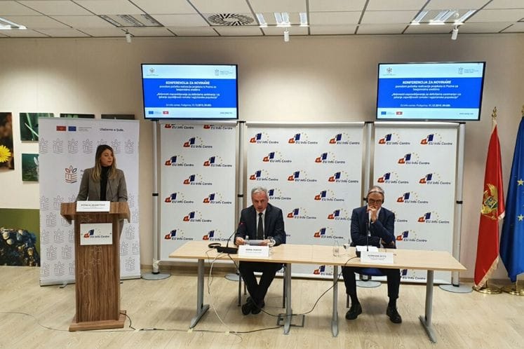 SAOPŠTENJE: Novi projekti za zapošljavanje vrijedni 900.000 eura