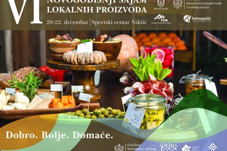 Najava: Potpredsjednik Simović otvoriće VI “Novogodišnji sajam lokalnih proizvoda” koji se održava u Nikšiću